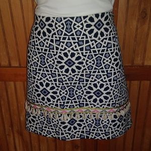 Divided Seashell Mosaic Skirt